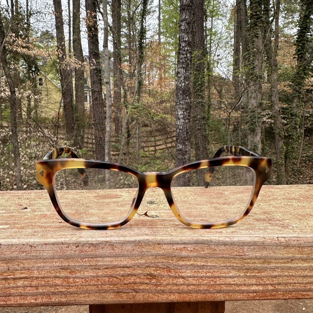 Tortoise Shell Eyeglasses- Prada